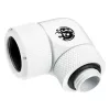 Bitspower BP-DWE90RMLA16 Advanced Multi-Link adaptérová spojka 90°, G1/4 vonkajší závit na tvrdú rúrku s vonkajším priemerom 16 mm, otočná, biela