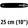 Vodítko píly masívne Einhell 4500363 25 cm