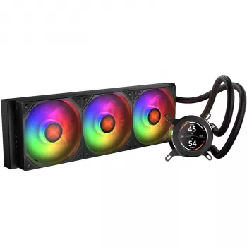 HydroGlance 360 LCD, kvapalinové chladenie čierne