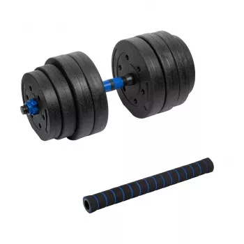 REBEL ACTIVE nastaviteľná bitúmenová jednoručka so spojkou 1x20kg