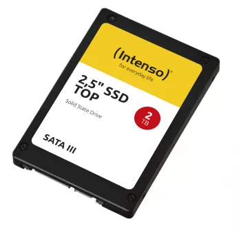 SSD|INTENSO|2000 GB|Serial ATA|Rýchlosť zápisu 520 MB/s|Rýchlosť čítania 550 MB/s|2.5|960xTBW rating|MTBF 2000000 h|3812470