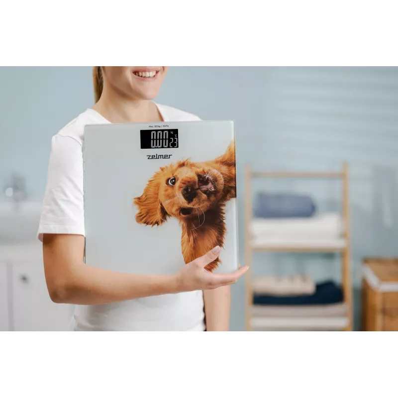Váha Zelmer ZBS1010 biela ZBS1010 pes ZELMER