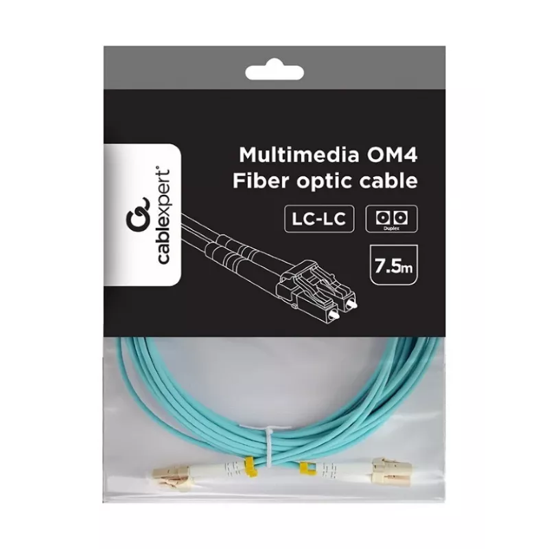 Multimódový kábel Duplex OM4 50/125, LC/LC, 7,5 m