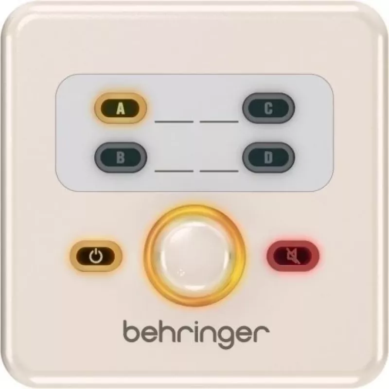 Behringer EUROCOM CP6000EU diaľkový ovládač káblový audio tlačidlá