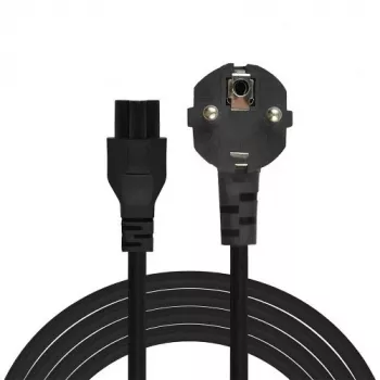 Napájací kábel Savio napájací IEC 60320 C5 CEE 7/7 3 m čierna C5 samica Type C