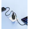 USB a USB-C 30W GaN rýchlonabíjačka usams CC229 biela — LED indikátor, kompaktný dizajn