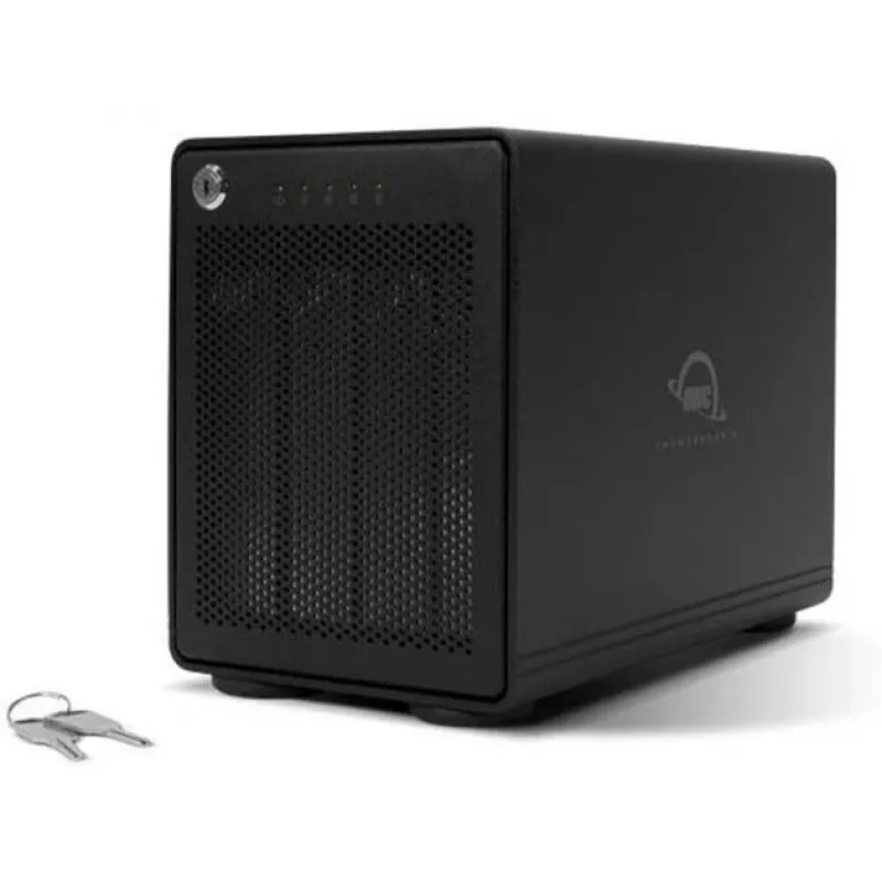 ThunderBay 4 (čierna, 4-bay externý box na disky Thunderbolt 3)