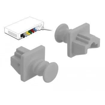 Prachová krytka DeLOCK 86508 RJ-45 10 ks