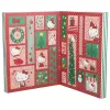 Adventný kalendár Paladone Hello Kitty papiernictvo 24-dňový set s každodennými darčekmi papiernictva