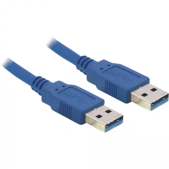 USB 3.0 kábel DeLOCK 82430 1,5 m konektor samec/konektor samec modrý