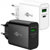 Goobay USB-C PD GaN Dual-Schnell nabíjačka 30 W čierna (75335)