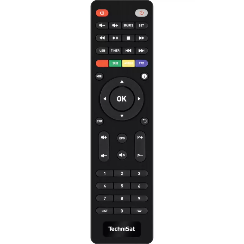 Technisat set-top-box, DVB-S, DVB-S2, single-tuner, SCR jednokáblový systém (EN50494)/Unicable, USB rekordér (0000/4815)