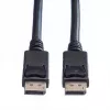 Value DisplayPort prepojovací kábel DisplayPort konektor samec, DisplayPort konektor samec 1,50 m čierny 11.99.5767 tienený