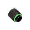 Diel počítačového chladenia BitsPower BP-MBWP-C60 – mosadz, čierna/zelená, hĺbka 15 mm