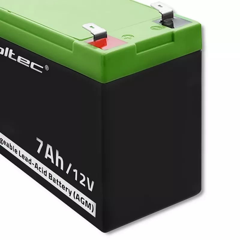 Qoltec 53076 AGM batéria | 12V | 7Ah | bezpečnosť