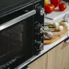 Elektrická kompaktná stolová rúra Adler AD 6026 – objem 48 l, 1800 W, voľne stojaca, mechanický časovač