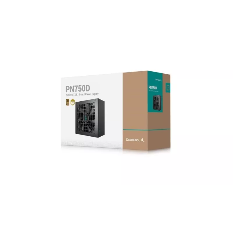 DeepCool PN750D napájací zdroj 750 W 20+4 Pin ATX ATX čierny