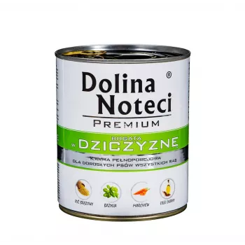 Dolina Noteci Premium mokré krmivo pre psov bohaté na zverinu, 800 g