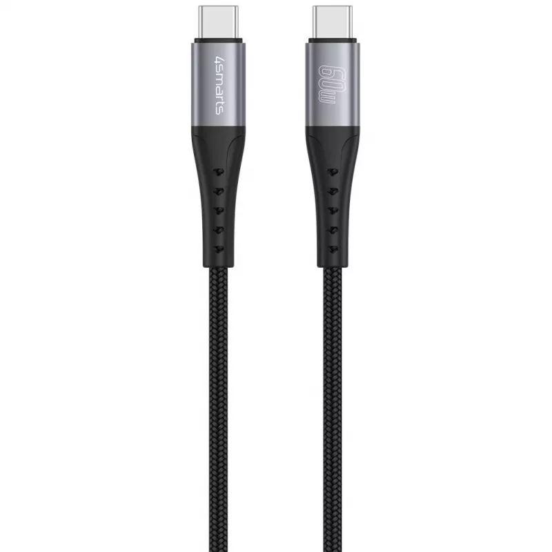 USB kábel 4smarts 541454 1,5 m USB-C čierny
