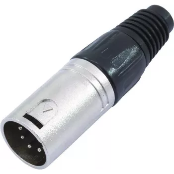 5-pin XLR konektor Omnitronic 30208420 — audio konektor (samec/samica) pre symetrické signály