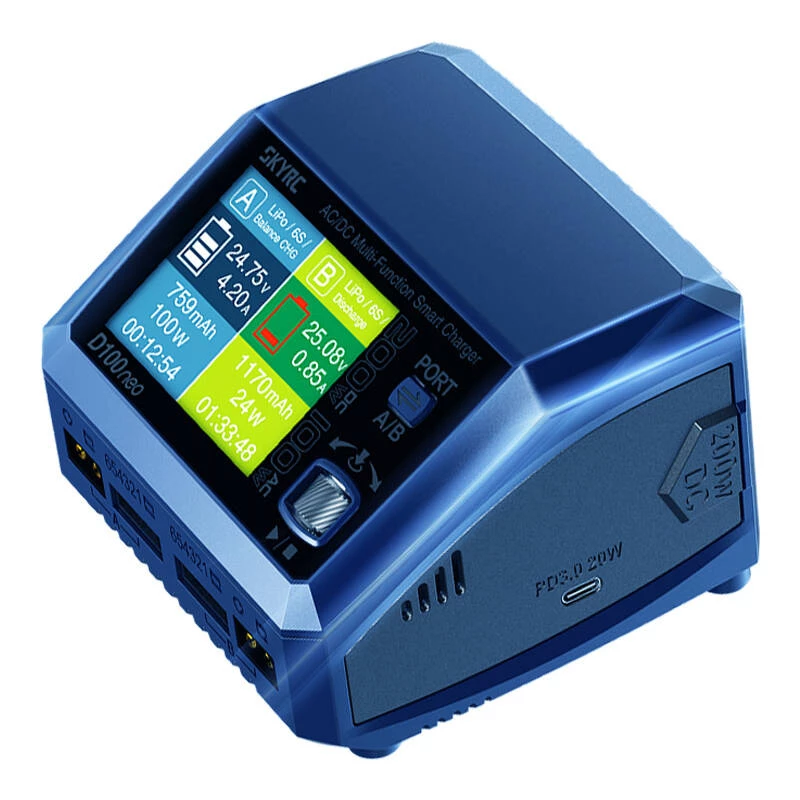 Nabíjačka SKYRC D100neo 100W Dual Channel — SKYRC SK-100199-01