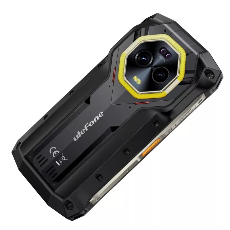 Ulefone Armor Mini 20 smartfón, 4,7 palca, Helio G99, 8GB RAM, 256GB, 6200 mAh, Android 14, čierny