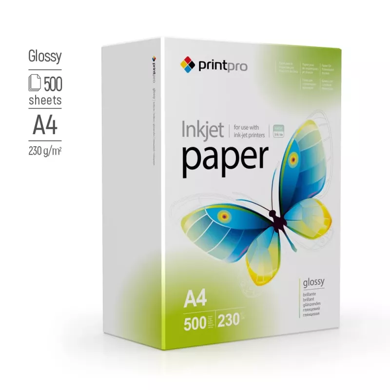 Fotopapier ColorWay PrintPro PGE230500A4 230 g/m², A4, 500 listov