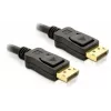 DisplayPort kábel DeLOCK 82423 1 m konektor samec na konektor samec čierny