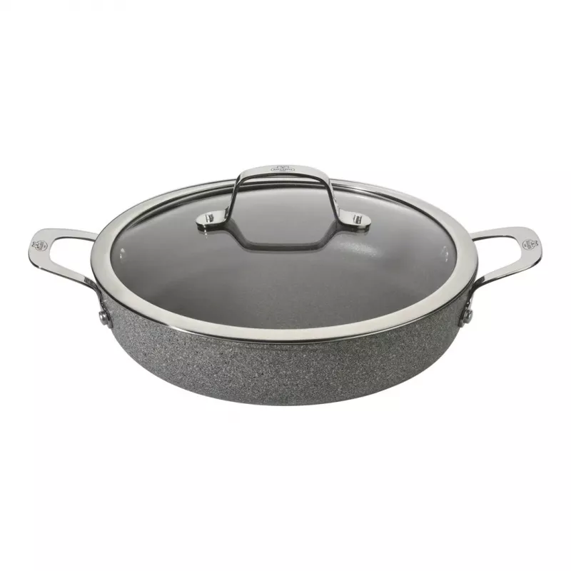 Panvica na pečenie Ballarini Salina Granitium, hlboká s 2 rukoväťami, granit, 28 cm 75002-810-0