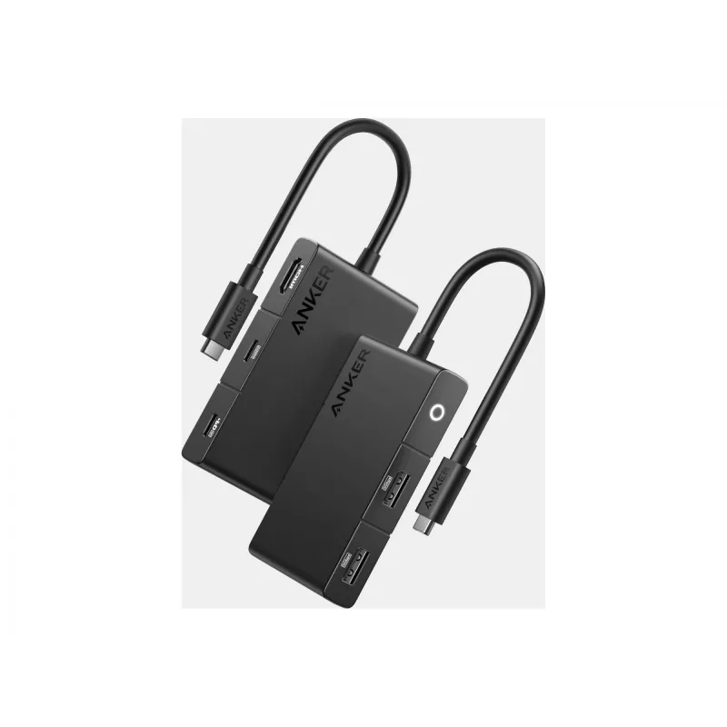 Anker 332 A8356G11 USB-C hub 5-in-1, 4K HDMI pre jeden displej, čierny