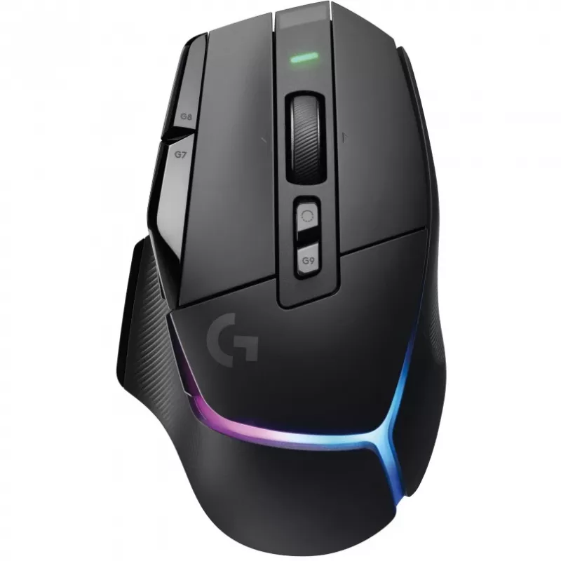 Logitech G G502 X PLUS - myš - optická - 11 tlačidiel - bezdrôtová - 2.4 GHz - USB Logitech LIGHTSPEED prijímač - čierna