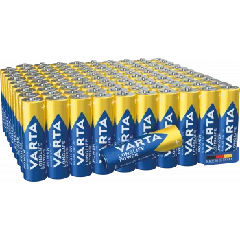 Batéria Varta Longlife Power LR06 (AA/Mignon) — 100 ks