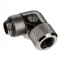 Adaptér 90° BitsPower Advanced Multi-Link G1/4 palca vonkajší závit na 12 mm OD hardtube, otočný