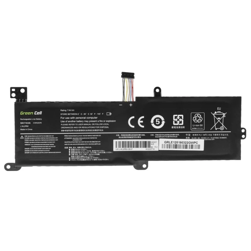 Batéria Green Cell LE125 pre Lenovo IdeaPad (7,4 V, 3500 mAh, LiPo, čierna)