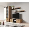 Cama sada dvoch políc 125cm SOHO dub lefkas/čierna