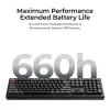 Mechanická Full-Size (100%) klávesnica Keychron V6 Ultra 8K — QWERTY, Bluetooth, RGB LED, čierna
