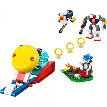 Konštrukčná hračka LEGO Sonic the Hedgehog 77001 Campfire Showdown sada, 177 dielov, 1 minifigúrka, vek 7+