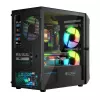 Počítačová skriňa Logic Concept Portos Mini ARGB Micro ATX čierna