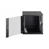 Nástenný sieťový rozvádzač DIGITUS Dynamic-N DN-37111 — 12U, 600 x 600 mm, IP20, kľúčový zámok