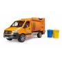 BRUDER modelové vozidlo MB Sprinter smetiarske auto BR-02682, hračkárska replika v mierke
