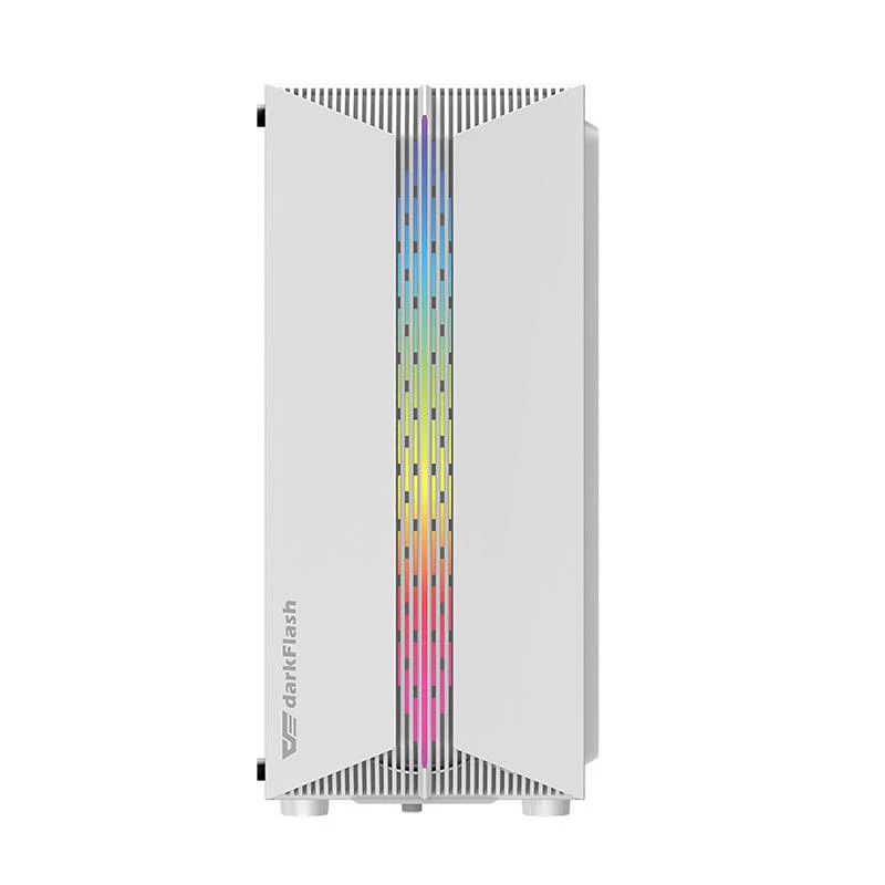 PC skriňa darkFlash DK151 Midi Tower biela