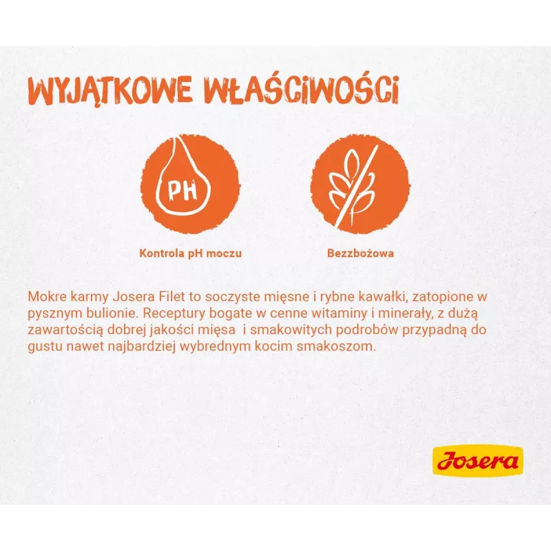 JOSERA Chicken Filet - mokré krmivo pre mačky - 70 g
