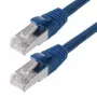 Sieťový kábel Helos CAT6 S/FTP (PIMF) 15 m modrý
