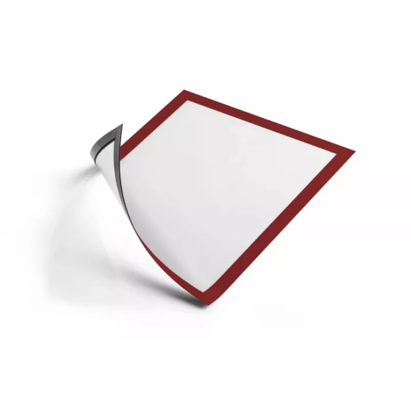 Magnetický rám Durable DURAFRAME A4 červený