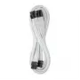 CableMod C-Series Pro ModMesh Bridged-Connection kábel – 8+8-Pin PCIe, biely, 60 cm