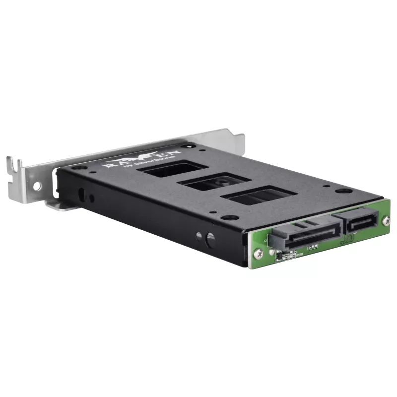 Interná skriňa na montáž pevného disku SILVERSTONE SST-EXB02 PCI slot pre 2,5-palcový disk