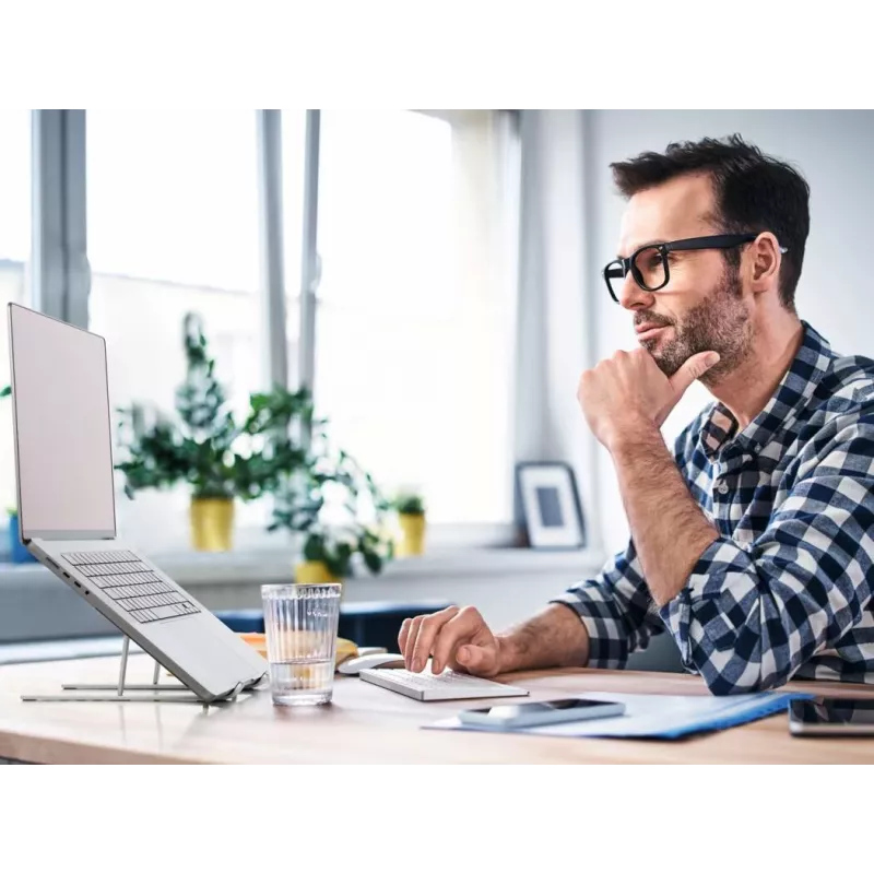 Pasívny držiak Durable 505123 notebook strieborný interiérové použitie
