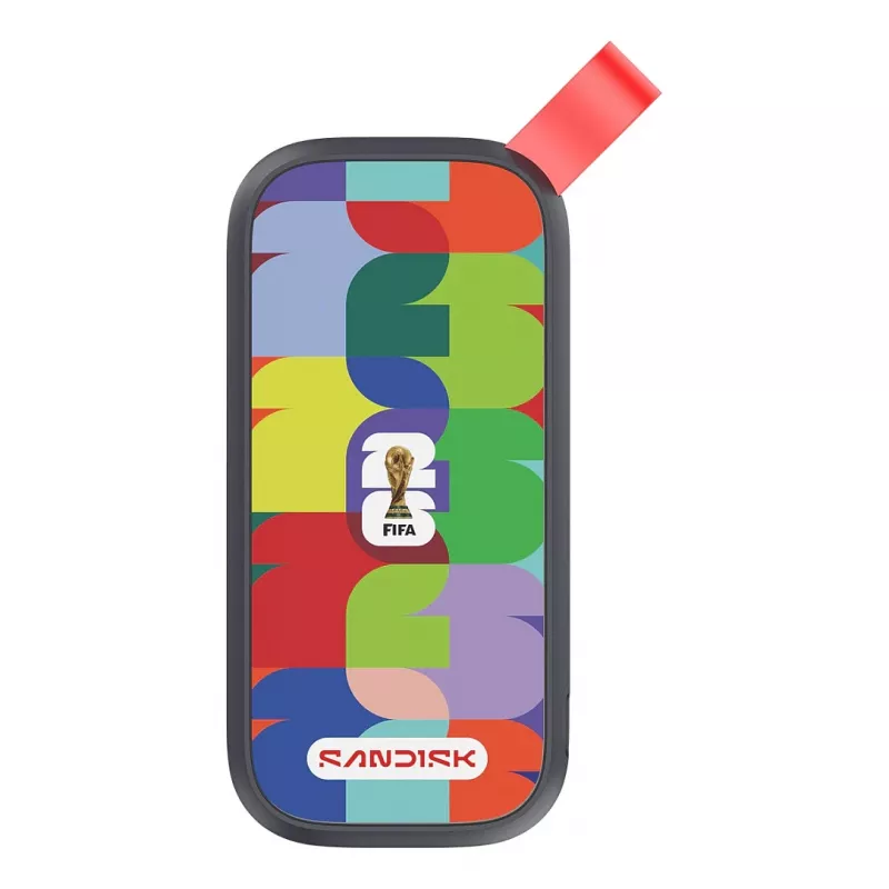 SanDisk - FIFA World Cup 2026 Edition - SSD - 1 TB - externý (prenosný) - USB 3.2 Gen 2 (USB-C konektor) (SDSSDE30F-1T00-G25)