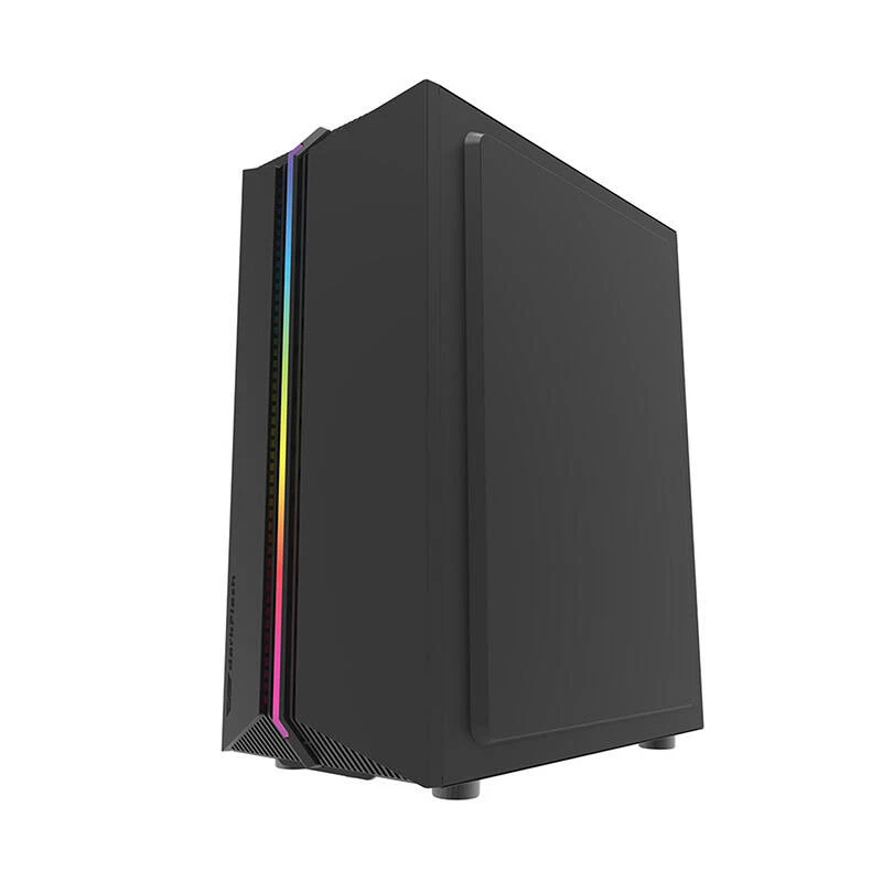 Darkflash DK151 LED počítačová skriňa (čierna) + 3 RGB ventilátory