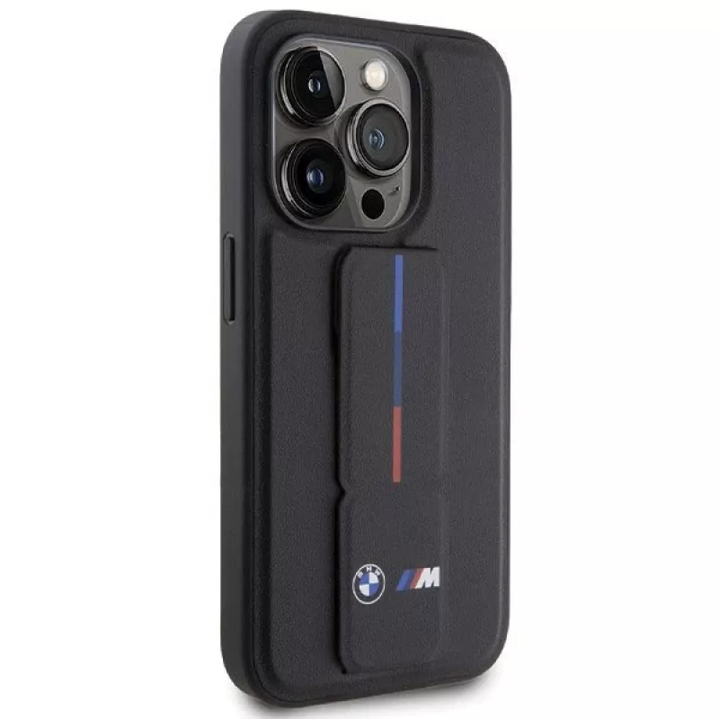 BMW | BMHCP15X22GSLK | Zadný kryt | Apple | iPhone 15 Pro Max | TPU, PC, Eco koža | čierny